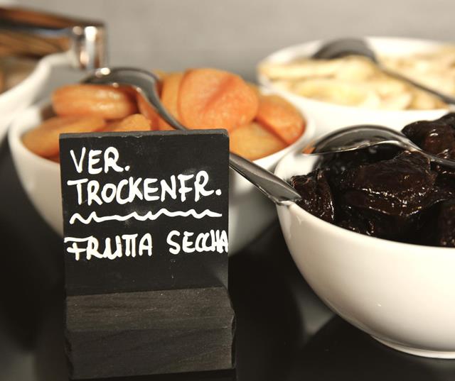 Verschiedene Trockenfrüchte