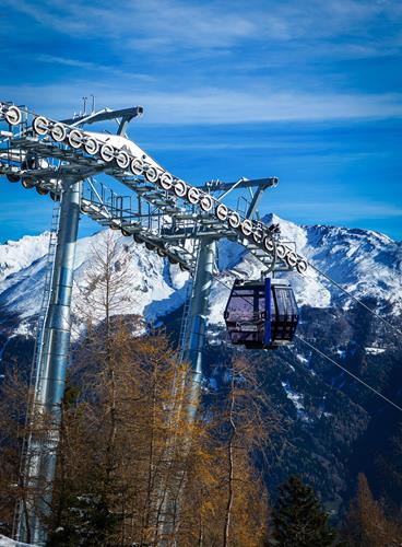 The new ropeway to Rosskopf