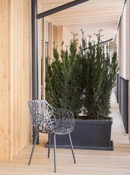 Balkon eines Zimmers