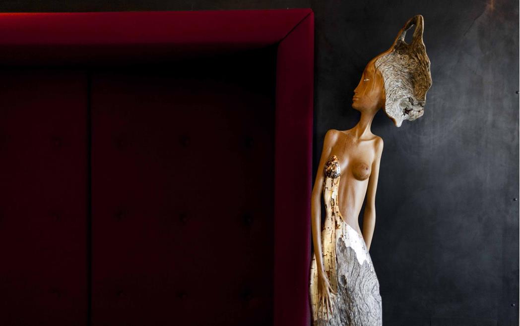 Arte all'interno del Steindl's Boutique Hotel