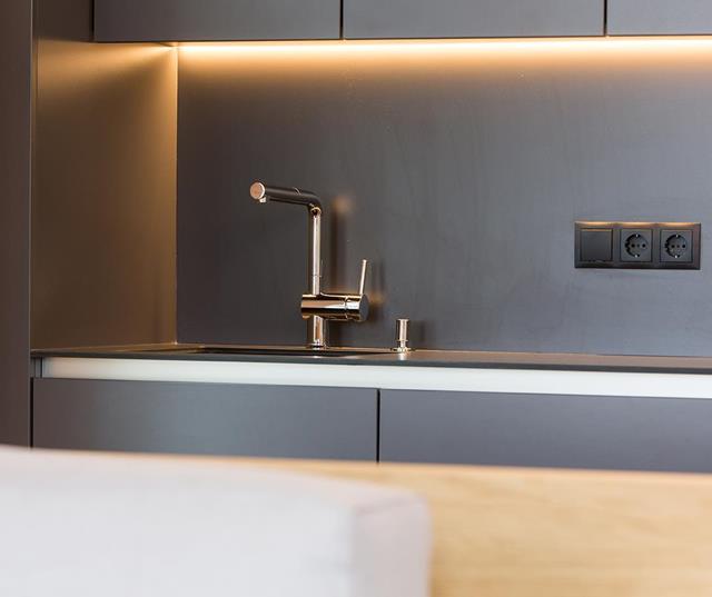 Kitchenette with Sink - Apartsuite