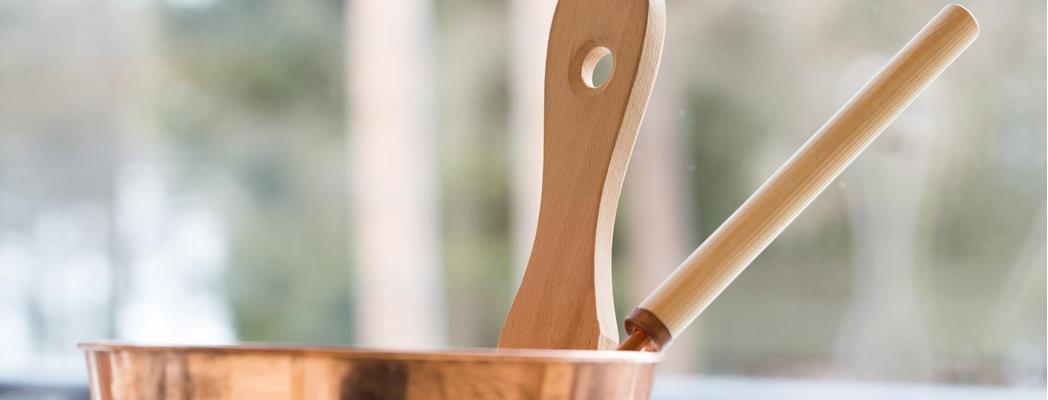 Attrezzi per la sauna