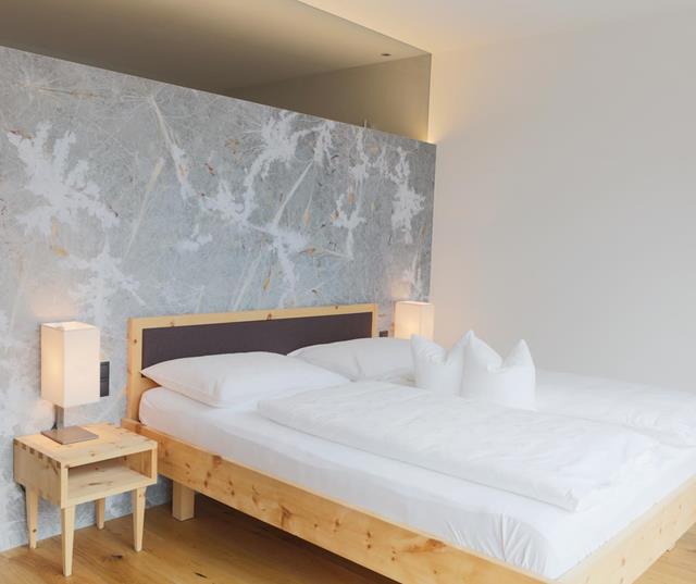 Zimmer Wolke mit Doppelbett