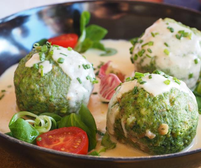 Spinatknödel